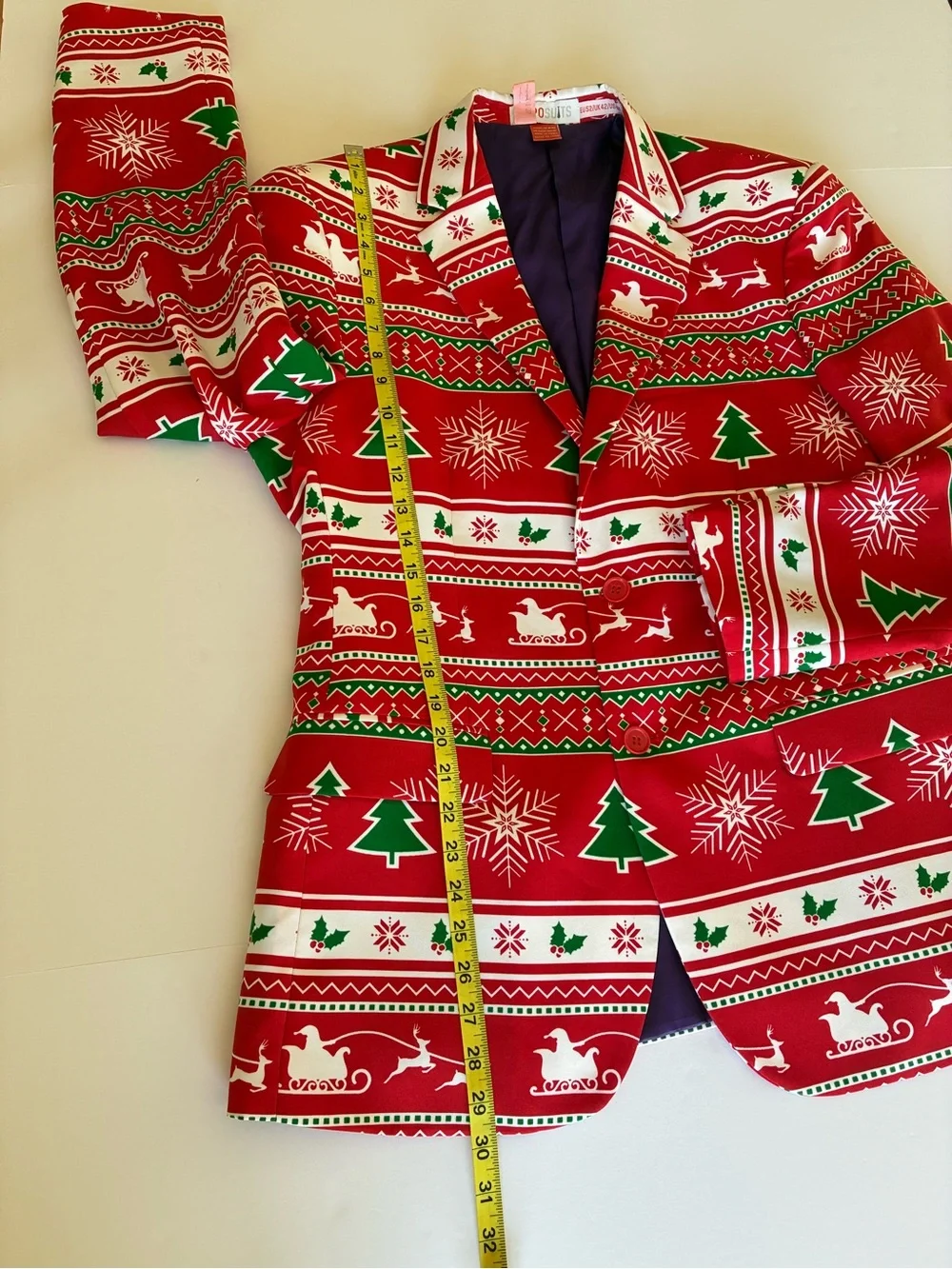 OppoSuits Winter Wonderland Christmas Suit